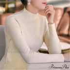 Knitted Turtleneck Pullovers Top image 14