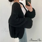Korean Chic Autumn Lazy Style Cardigan image 5
