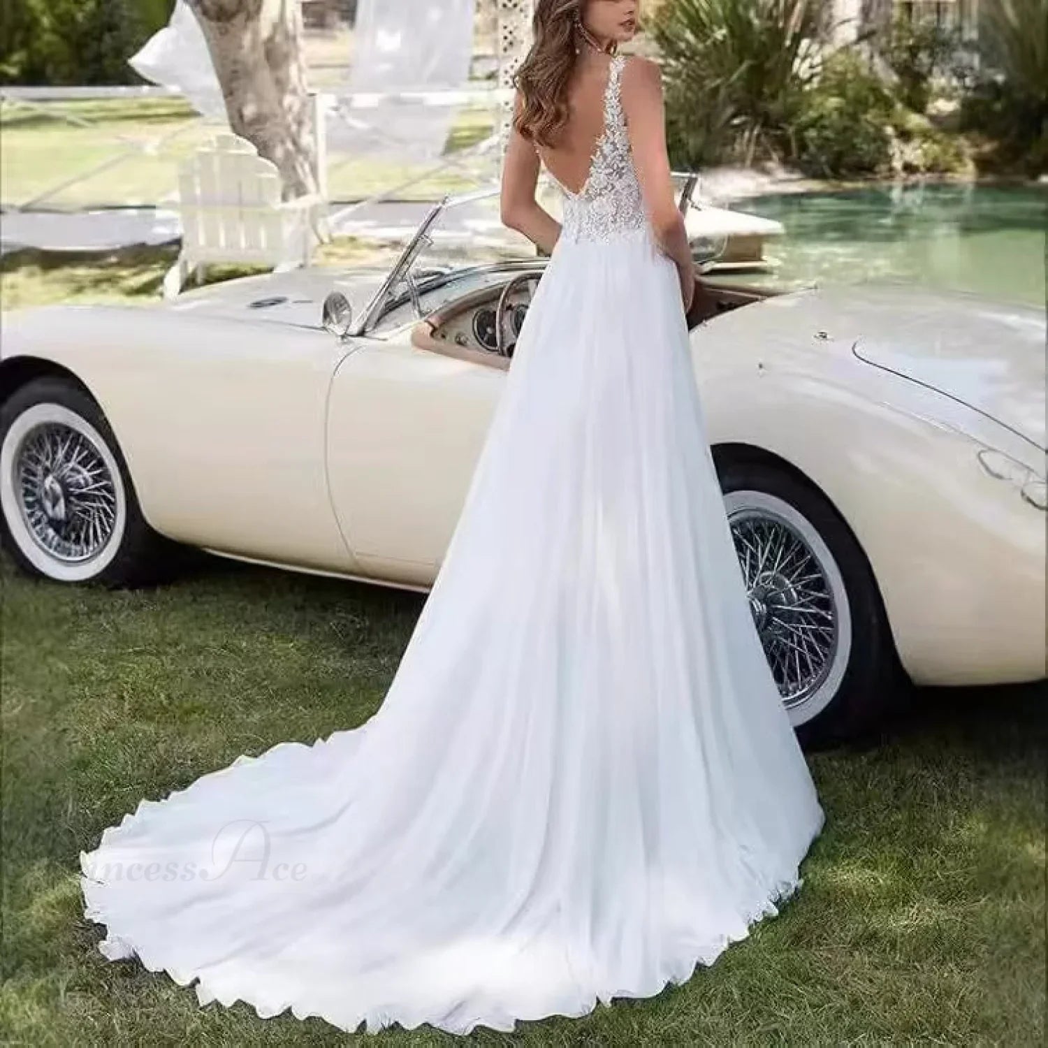 Korean Mermaid Bridal Wedding Dress image 2