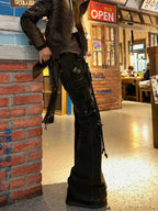Korean Mysterious Grunge Cargo Pant image 5