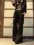 Korean Mysterious Grunge Cargo Pant image 2