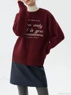 Korean Style Pullover Knitted Sweater image 5