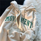 Korean Version Oversized Solid Color Hoodies image 13