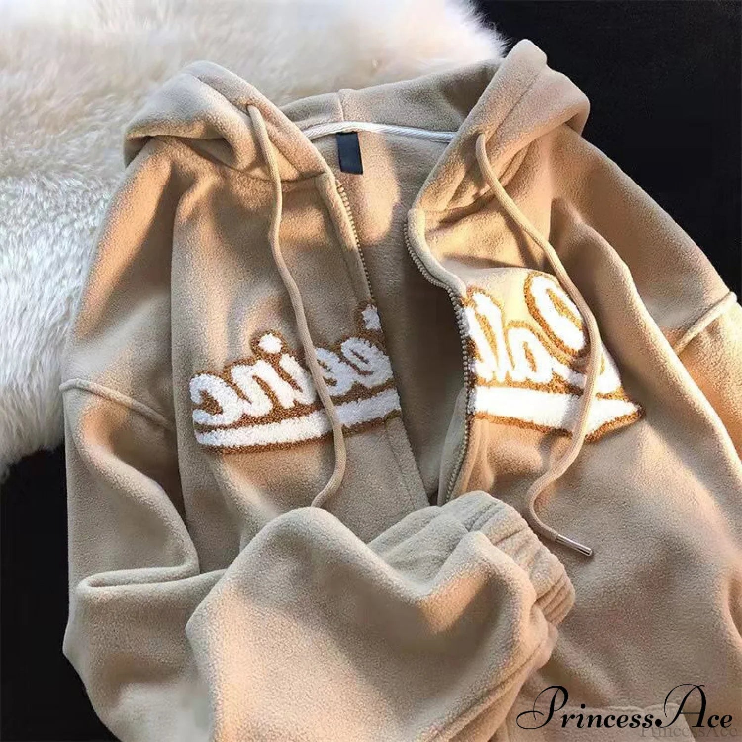Korean Version Oversized Solid Color Hoodies image 17