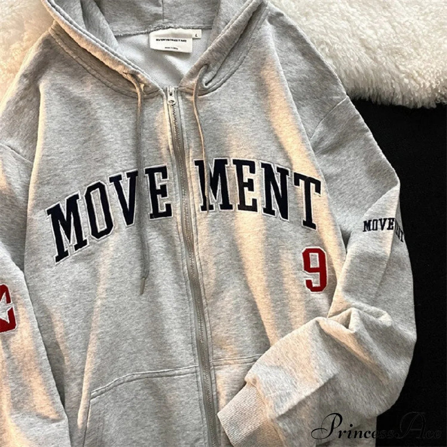 Korean Version Oversized Solid Color Hoodies image 10