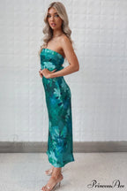 Kyra Satin Stylish Midi Dress image 14