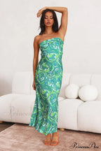 Kyra Satin Stylish Midi Dress image 6