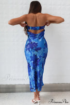 Kyra Satin Stylish Midi Dress image 20