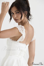 Lace A-Line Stylish Mini Dress image 8