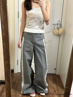 Lace Baggy High Charming Waist Loose Trousers image 8