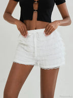 Lace Bow Tiered Bloomer Short image 4