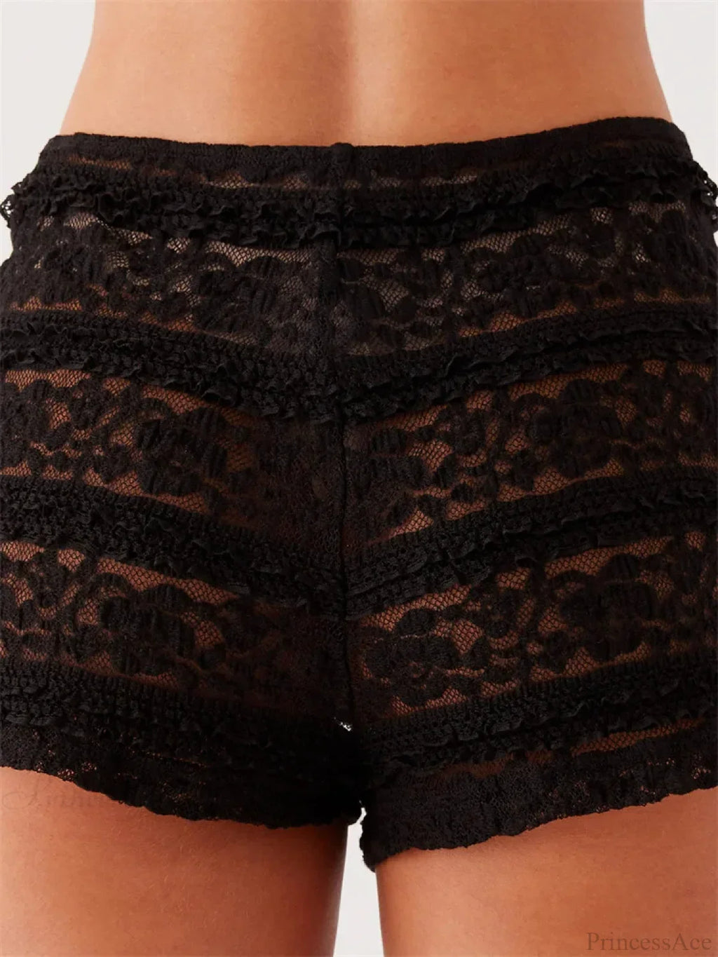 Lace FLower See-Through Bloomer Short image 3