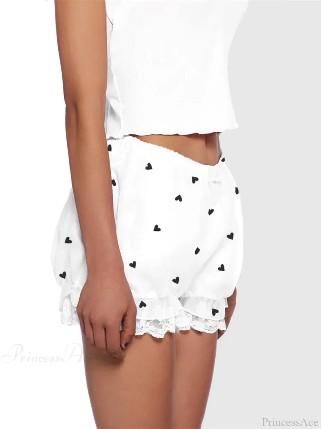 Lace Heart Bow Bloomer Short image 1