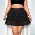 Lace Multi-Layer Cake Style Skirt image 5