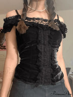Lace O Neck Trendy Irregular Maxi Dress image 1