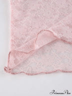 Lace Patchwork Graceful Butterfly Print Dress image 8