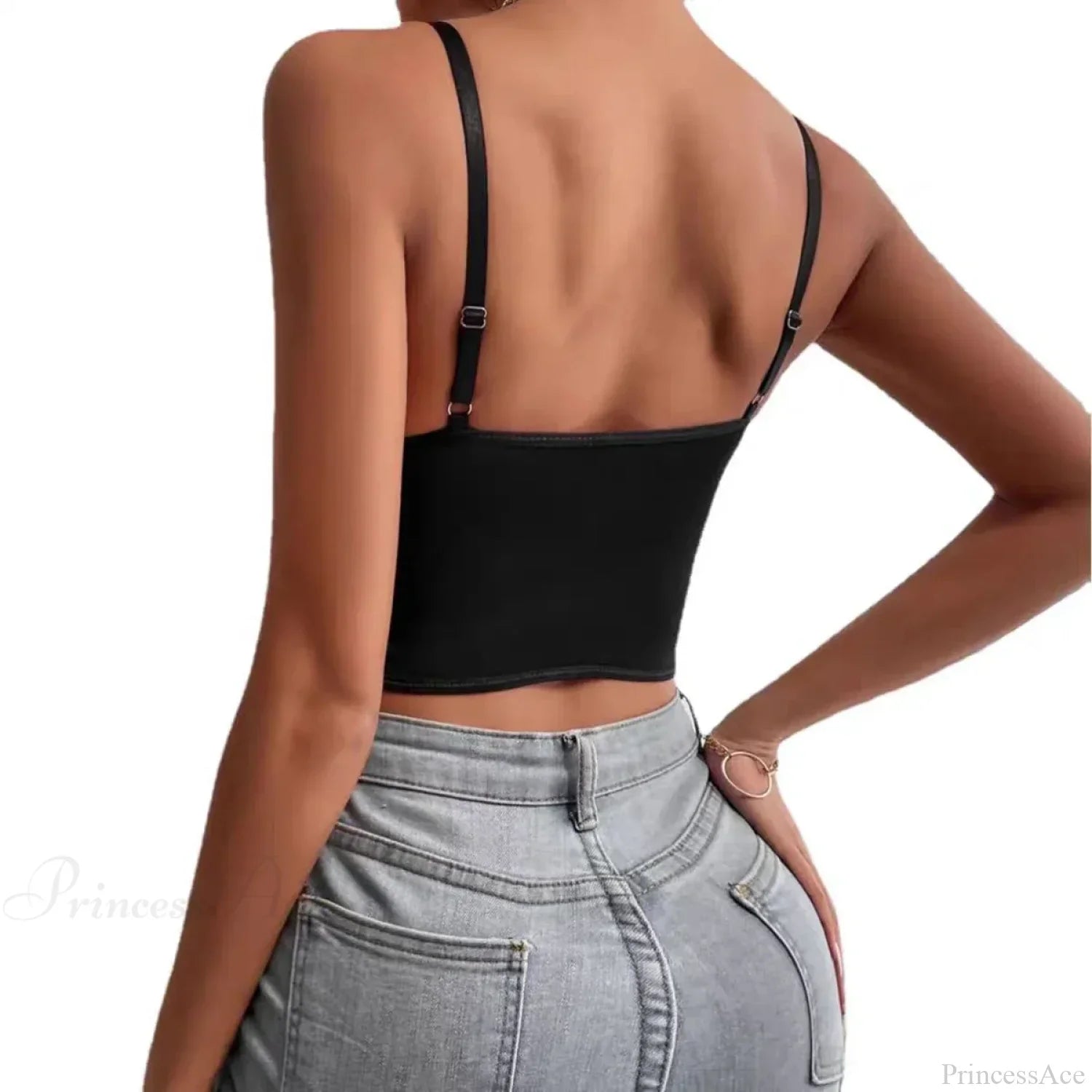 Lace Perspective Spice Girls Halter Corset Top image 2