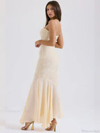 Lace Pleated Slim Bodycon Mermaid Vacation Dress image 4