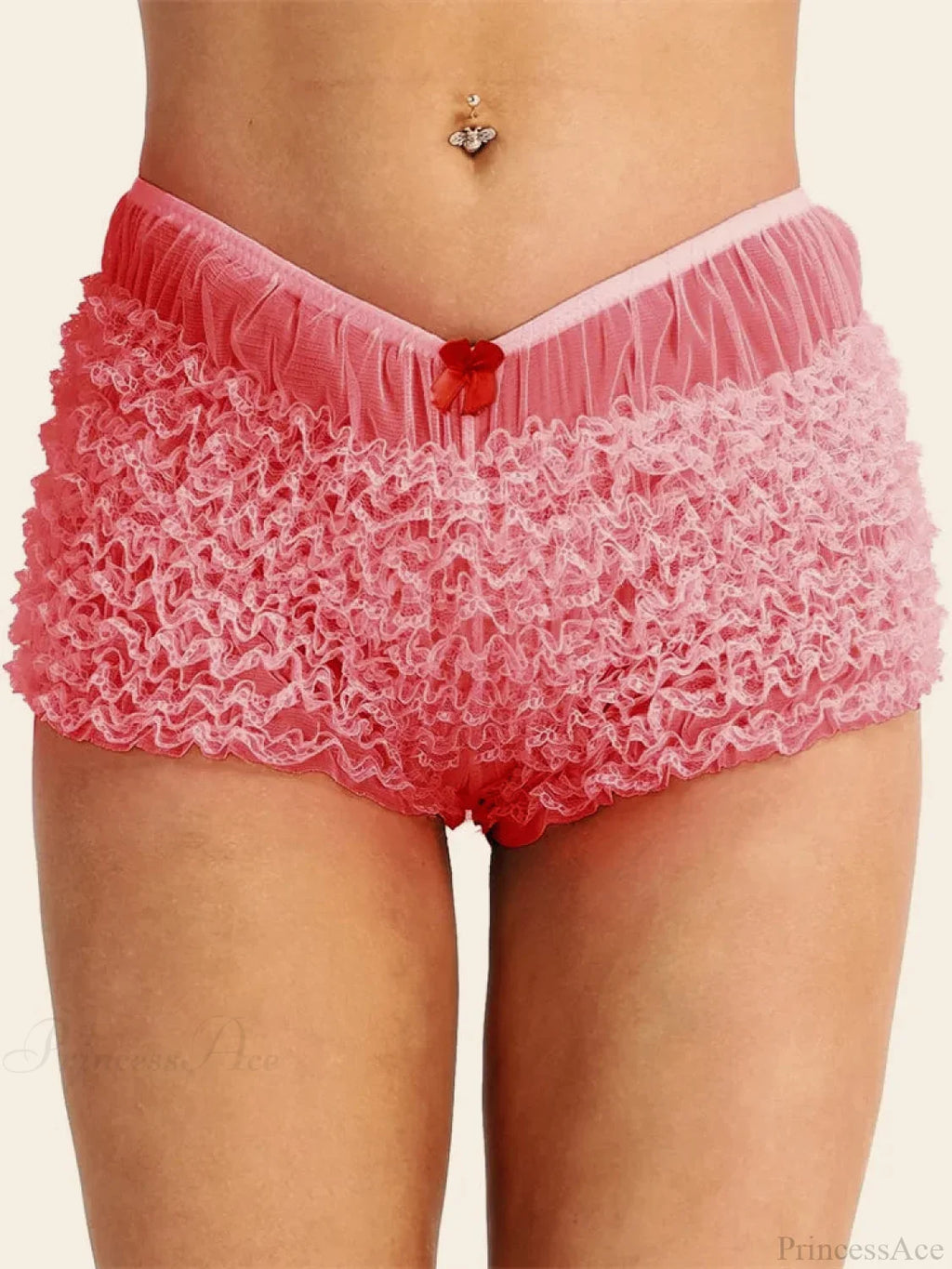 Lace Ruched Bodycon Short image 2