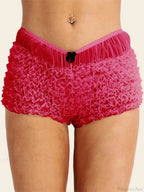 Lace Ruched Bodycon Short image 3