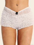 Lace Ruched Bodycon Short image 4