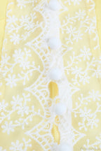 Lace Ruffle Sleeveless Tie Cami Top image 3