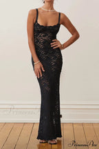 Lace Slit Cami Dress image 8