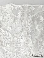 Lace Spaghetti Graceful Strap Irregular Dress image 5