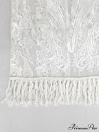 Lace Spaghetti Graceful Strap Irregular Dress image 6