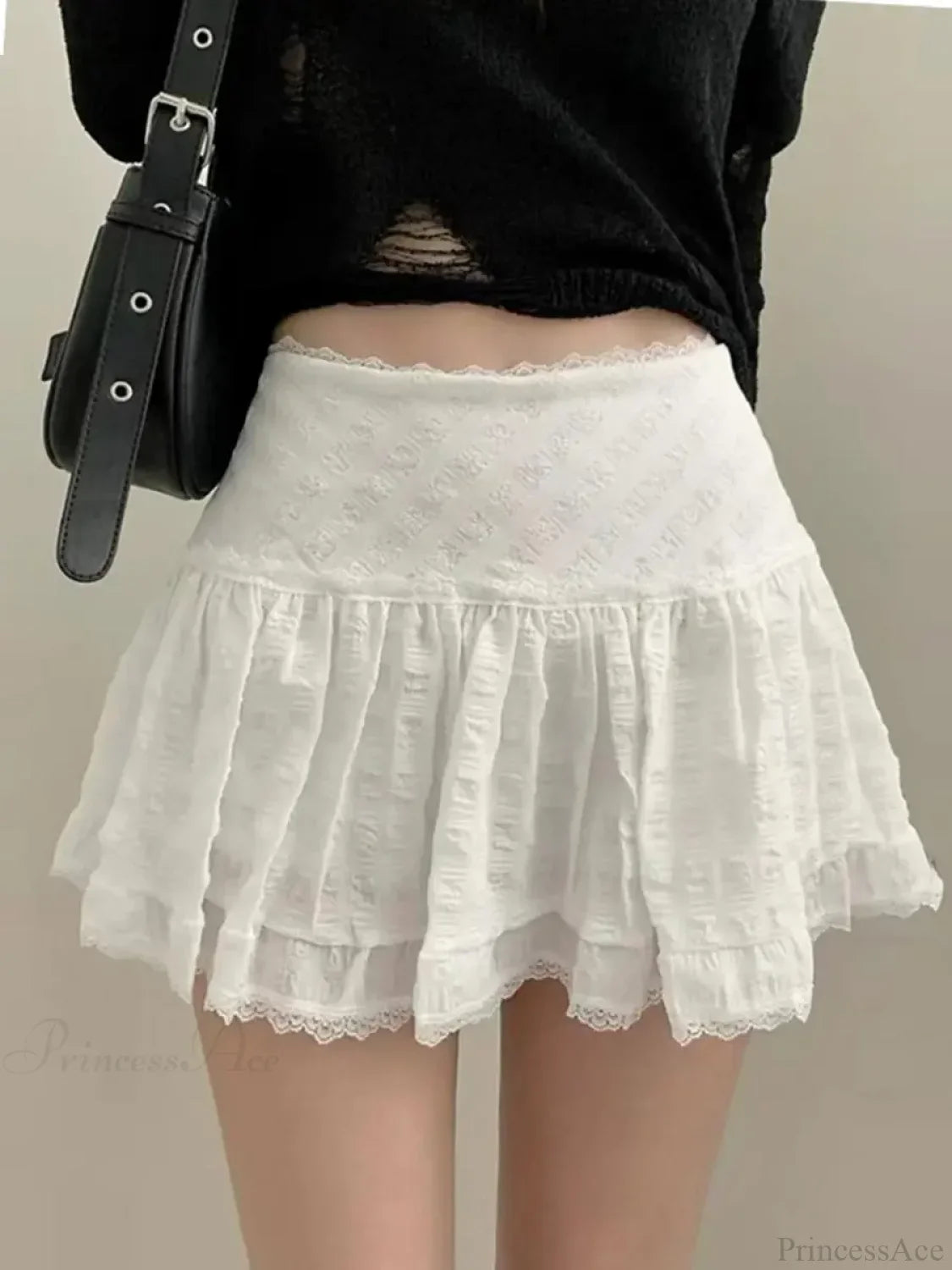 Lace Sweet Cake Waist Skirt image 2