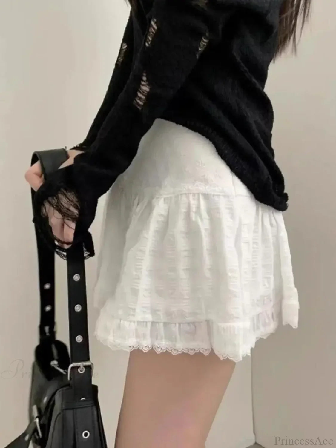 Lace Sweet Cake Waist Skirt image 5