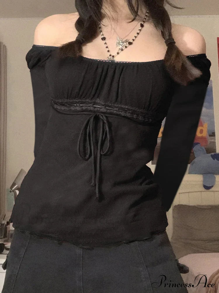 Lace Trim Graceful Strapless Corset Top image 2