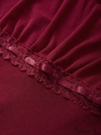 Lace Trim Graceful Strapless Corset Top image 10