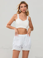 Lace Trim Harem Bloomer Short image 6