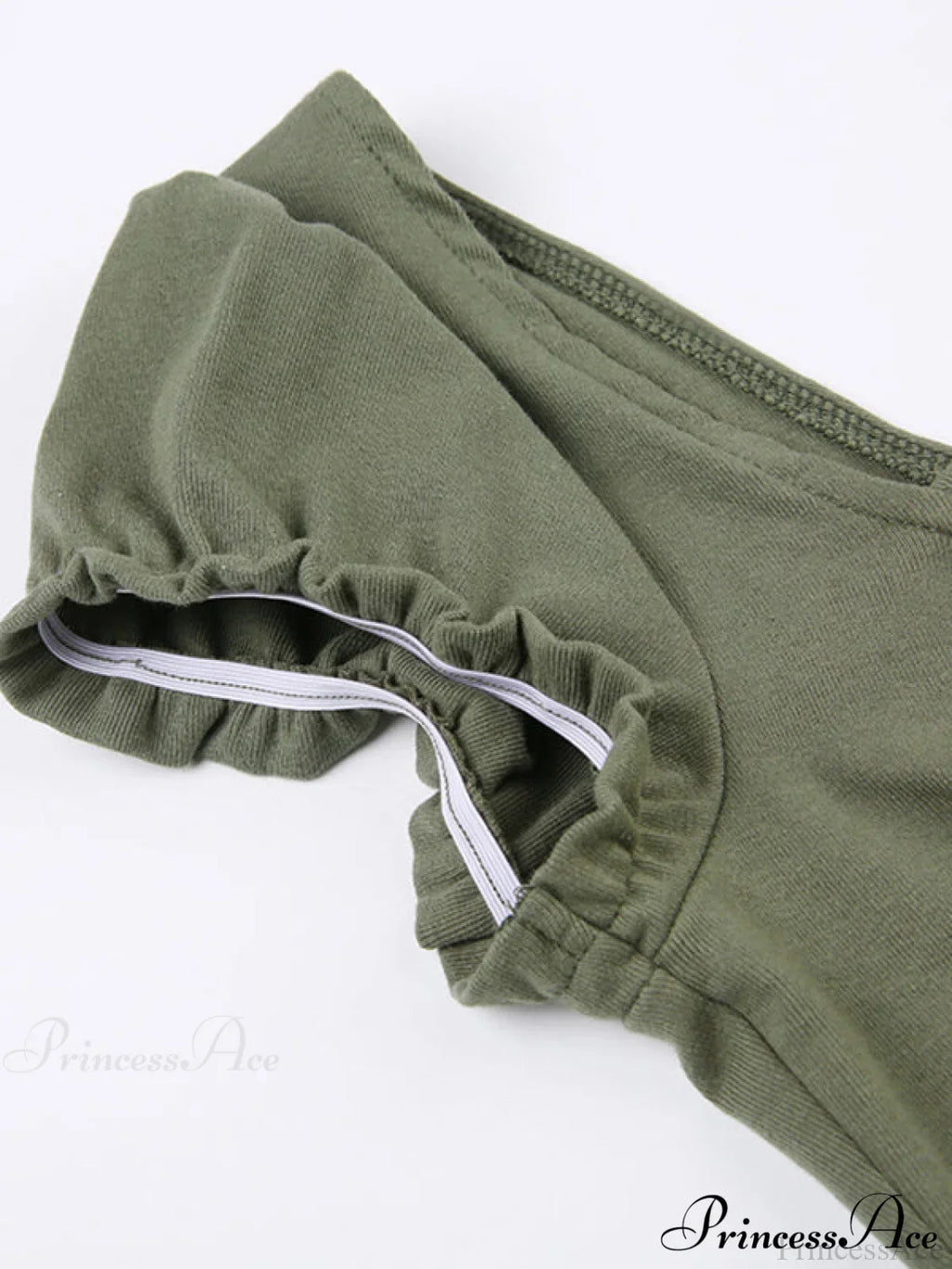 Lace Trim Tie Trendy Front Long Sleeve Blouse image 6
