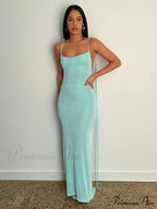 Lace-up Backless Dress image 13