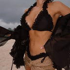 Lace Up Brazilian Bikini Set image 5