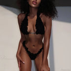 Lace Up Brazilian Bikini Set image 3