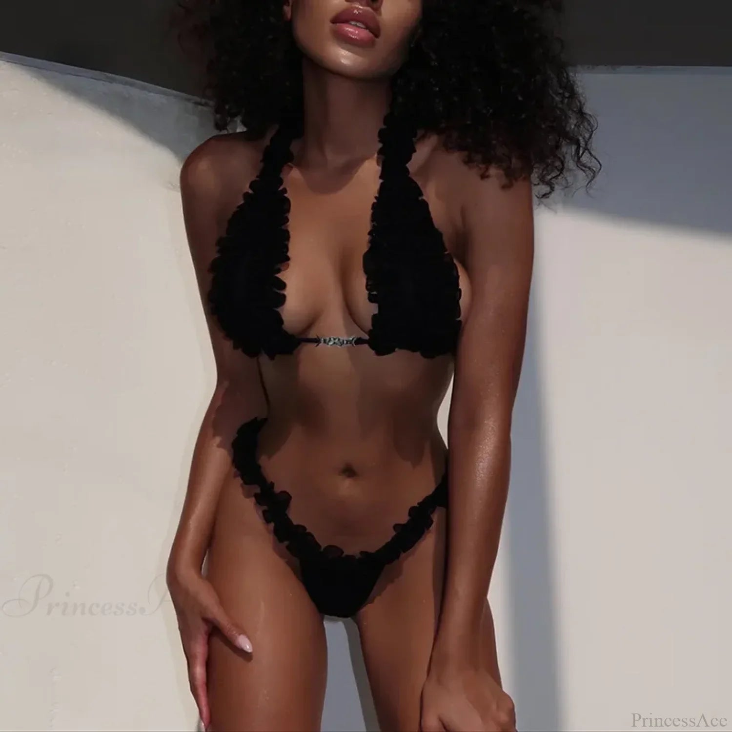 Lace Up Brazilian Bikini Set image 3