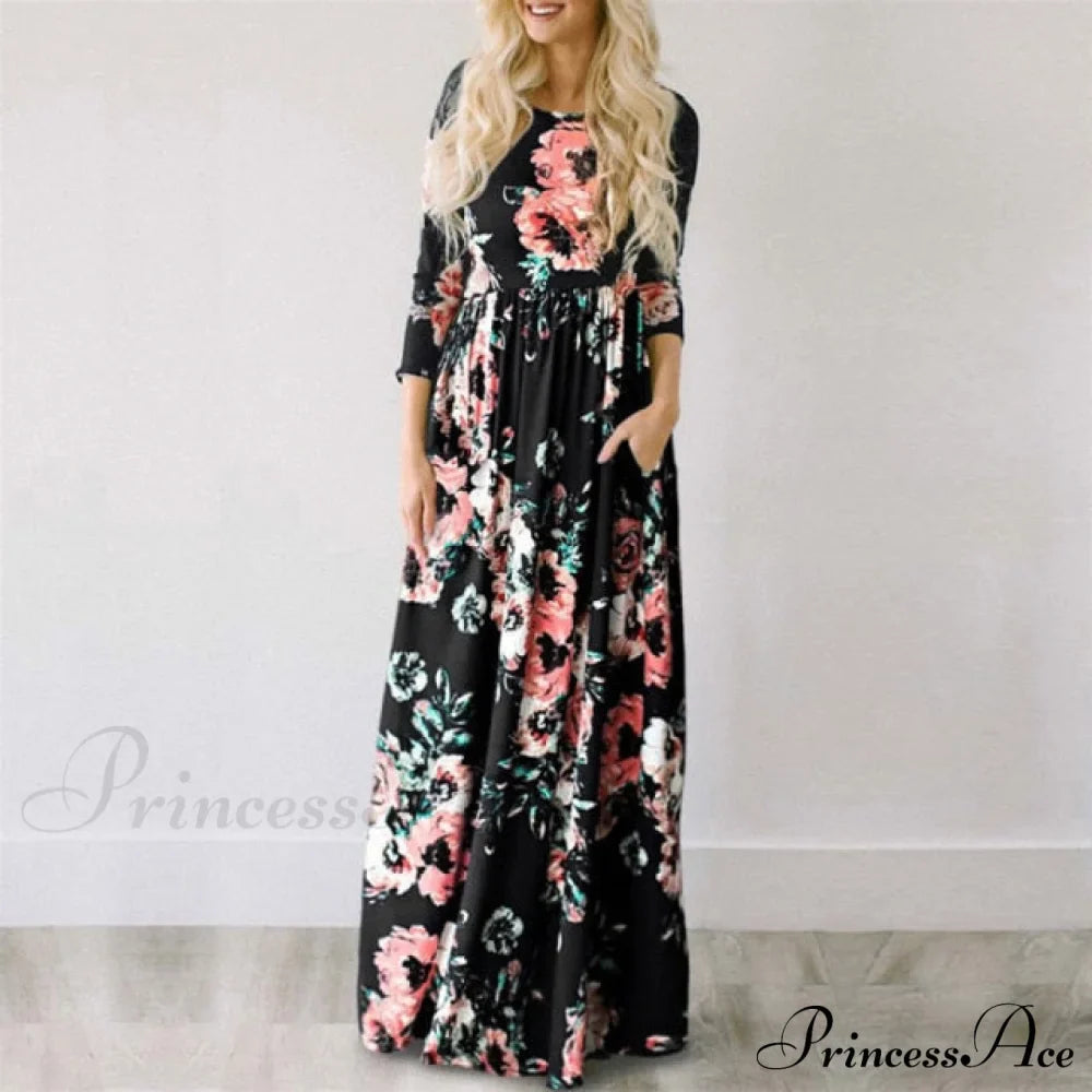 Ladies White Maxi Evening Party Dress image 14