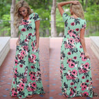 Ladies White Maxi Evening Party Dress image 3