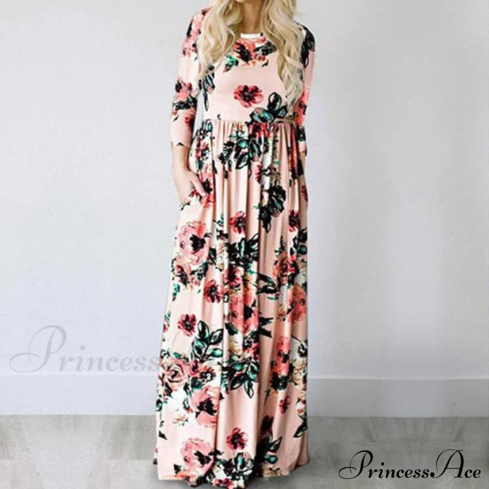 Ladies White Maxi Evening Party Dress image 8