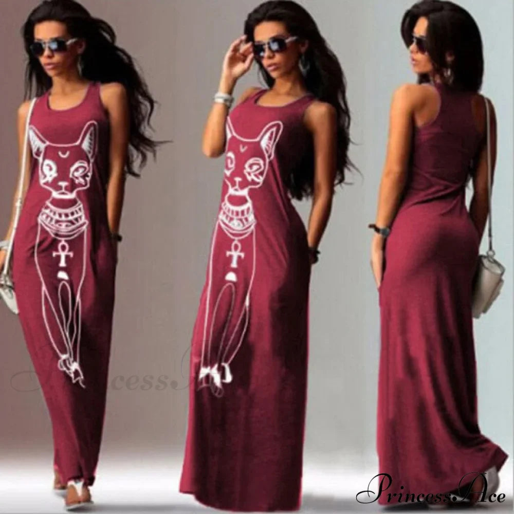 Ladies White Maxi Evening Party Dress image 7