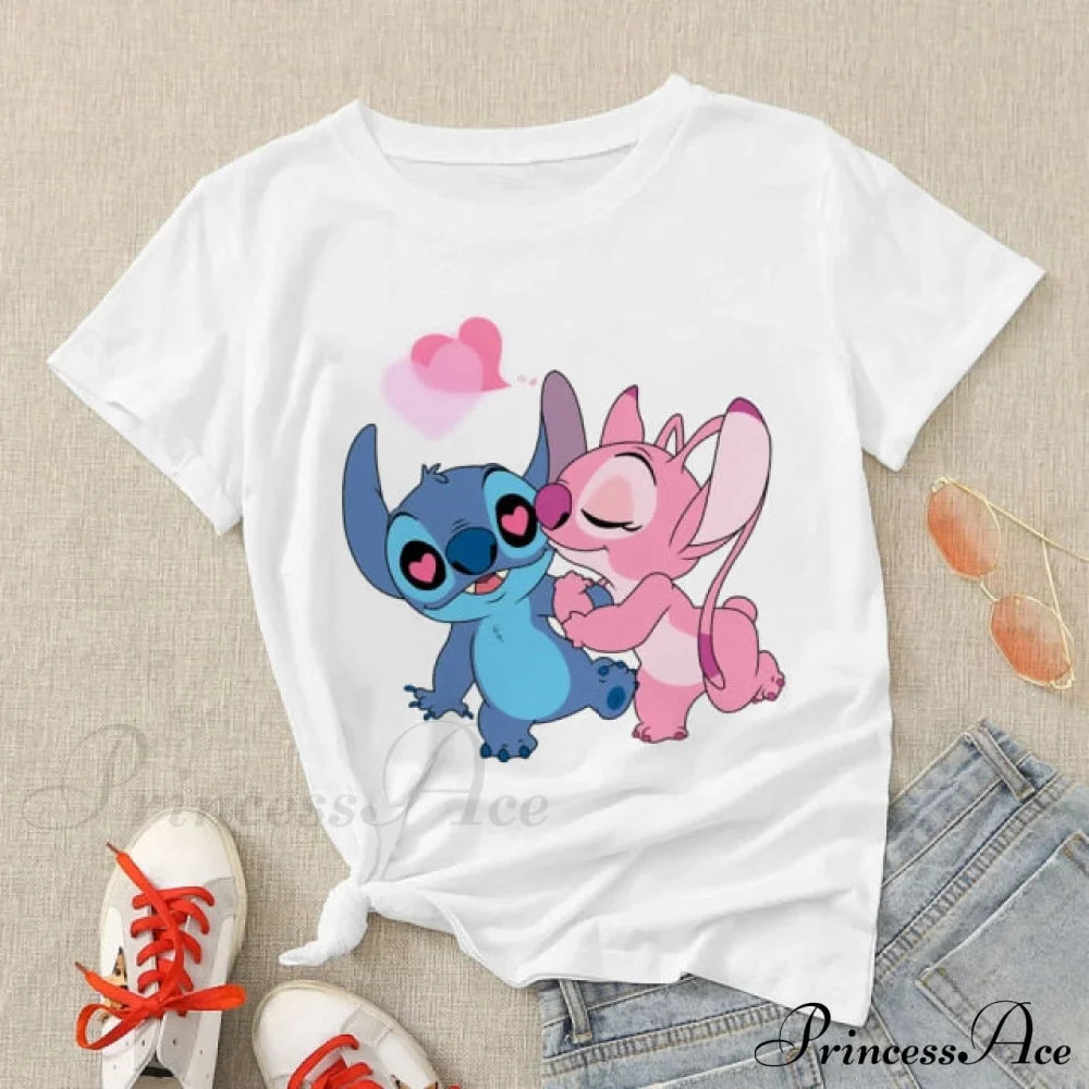 Lady Cute Print T-shirts image 22