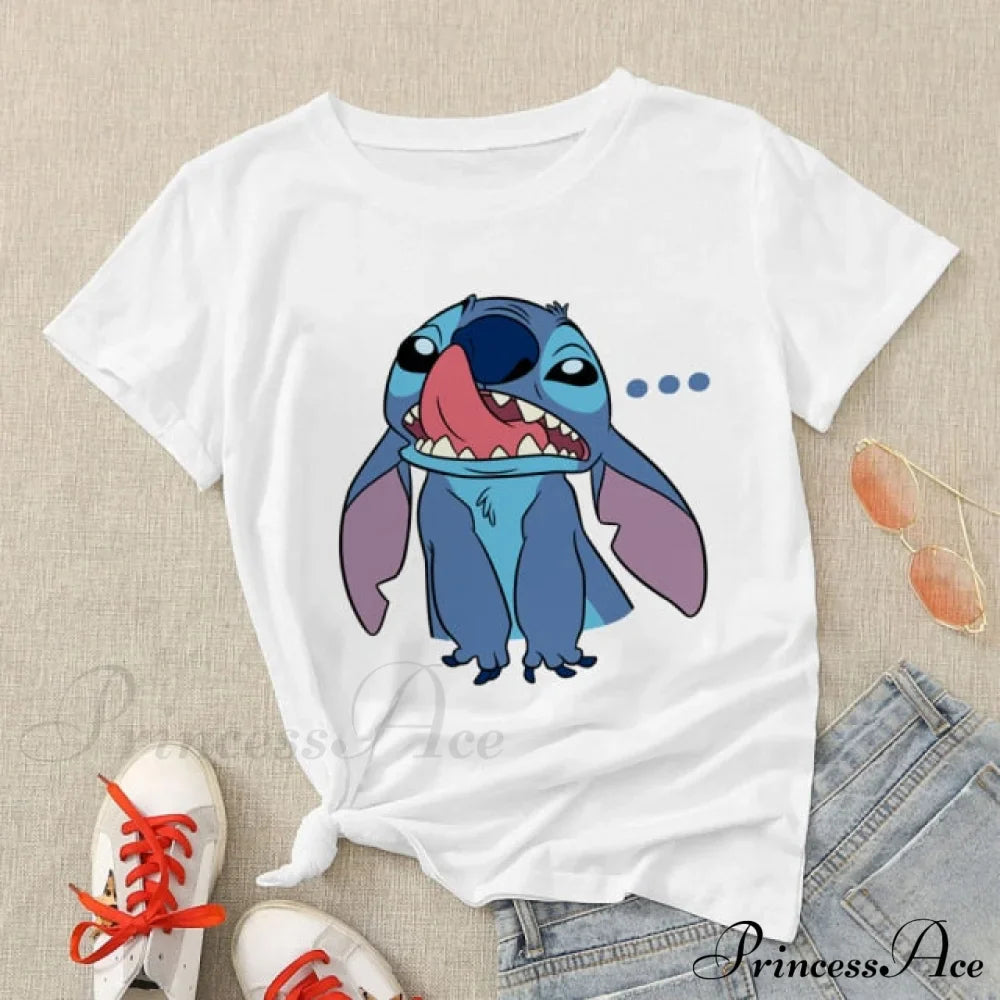 Lady Cute Print T-shirts image 17