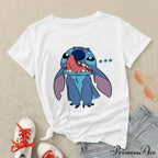 Lady Cute Print T-shirts image 17