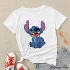 Lady Cute Print T-shirts image 18