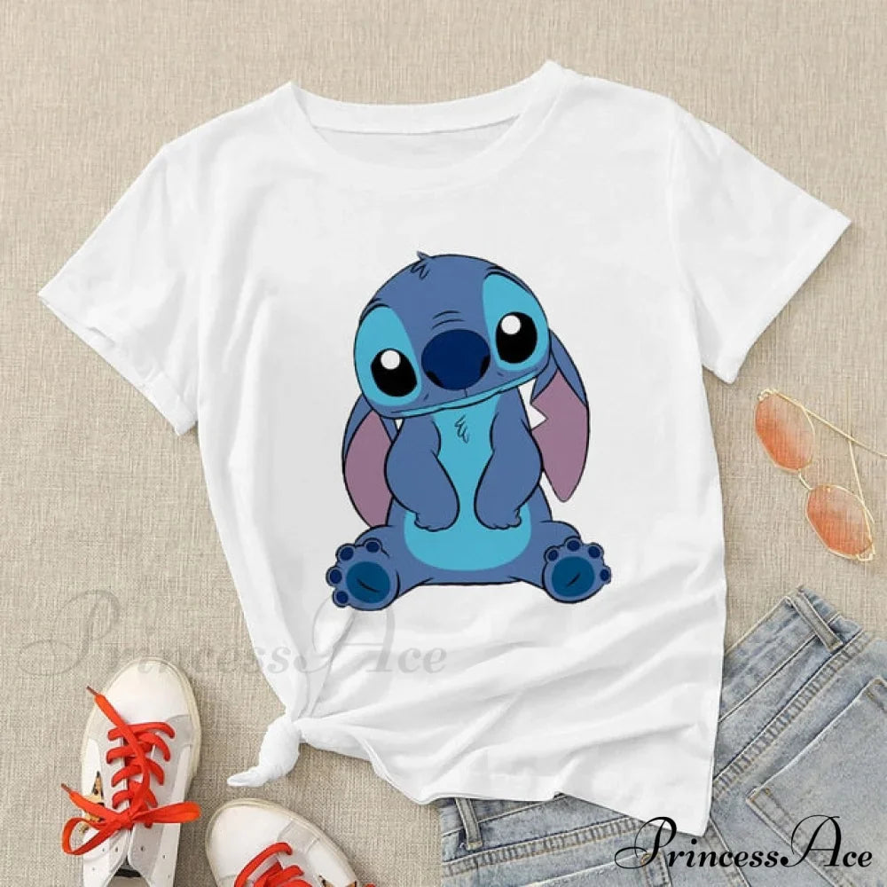 Lady Cute Print T-shirts image 28