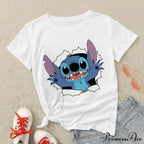 Lady Cute Print T-shirts image 23