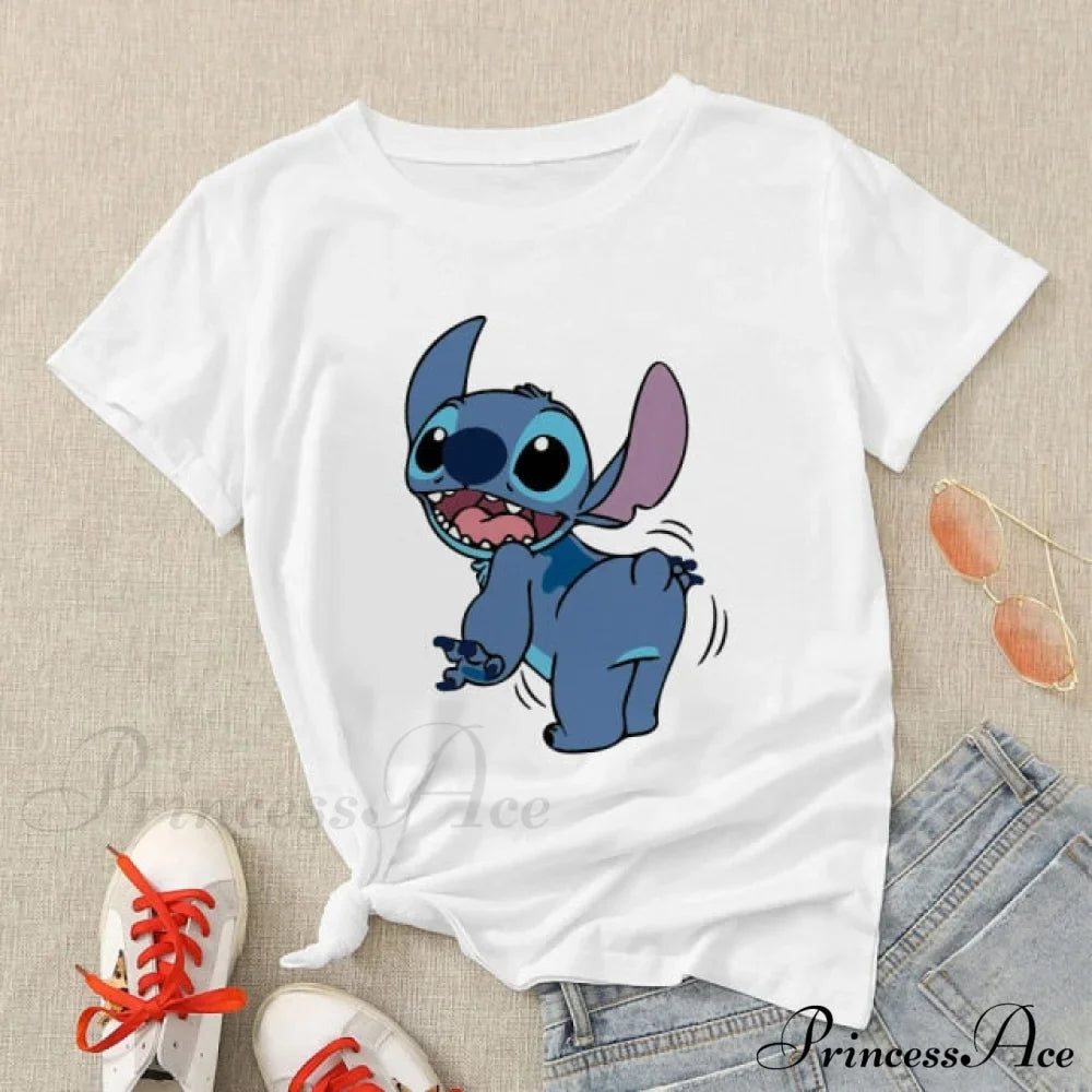 Lady Cute Print T-shirts image 14